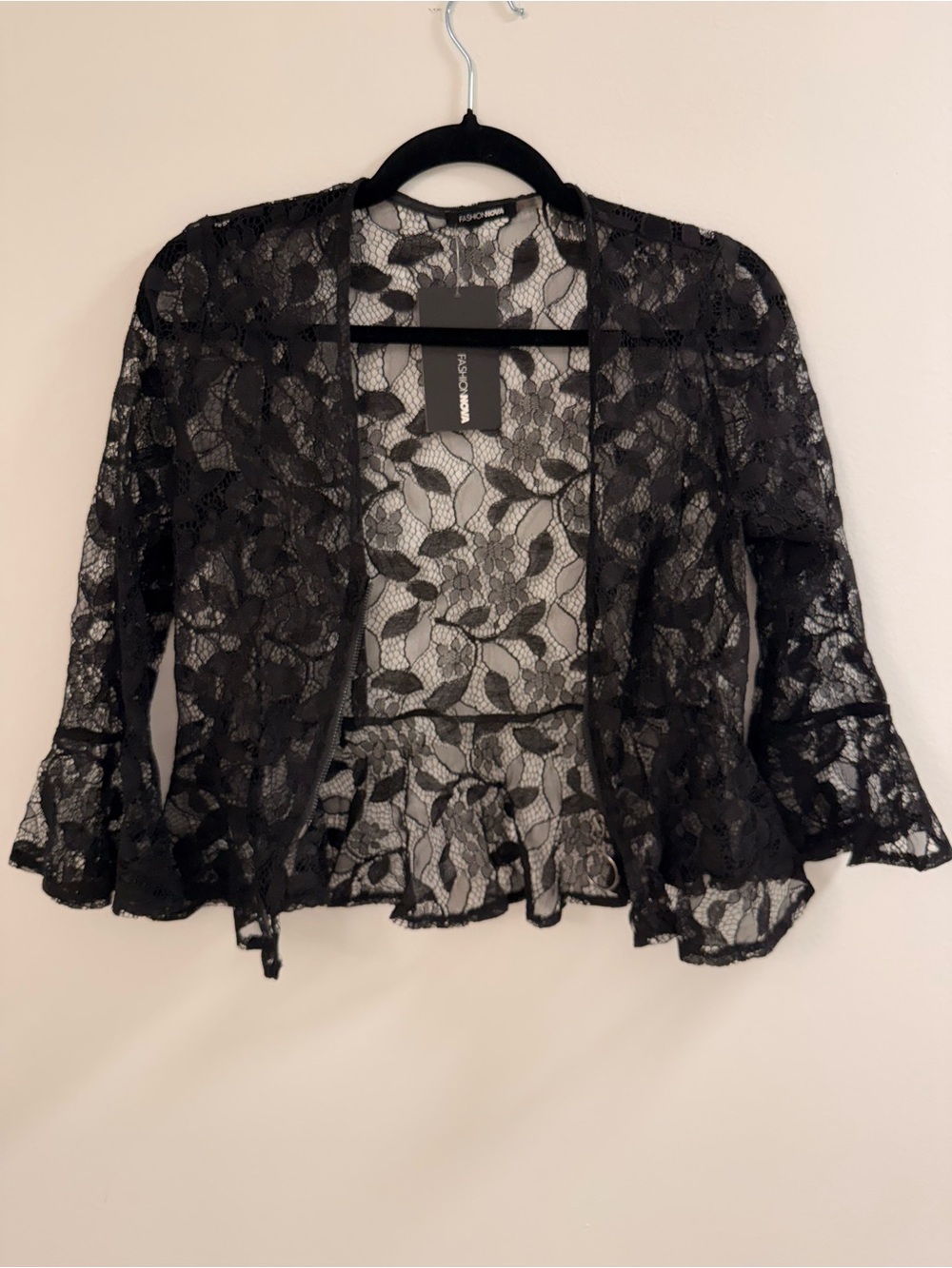Fashion Nova Lace and Love Jacket NWT - Picture 4 of 8